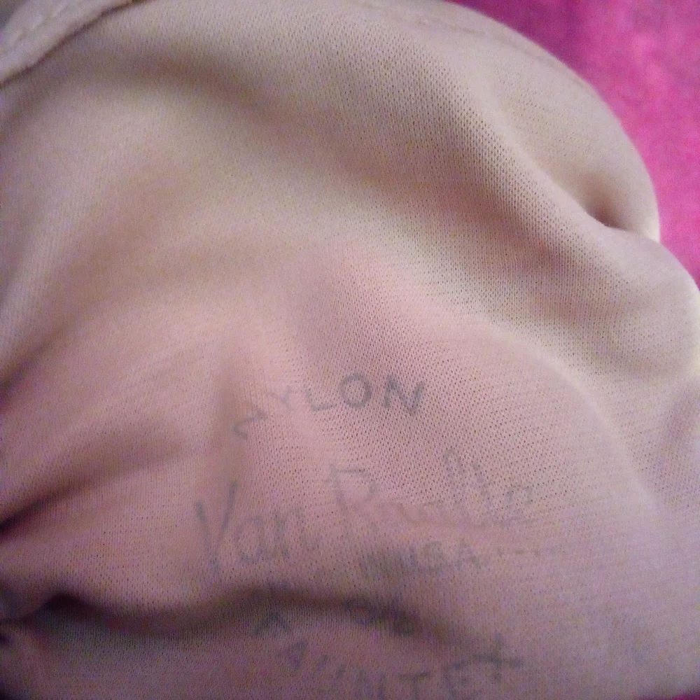 Vintage Van Raalte Ladies Long Stylish Nylon Gloves Size 6 1/2